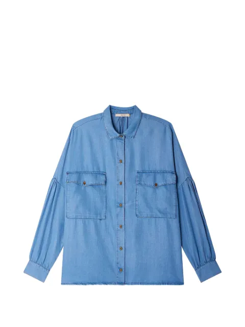 Sessùn Botania patch-pocket shirt