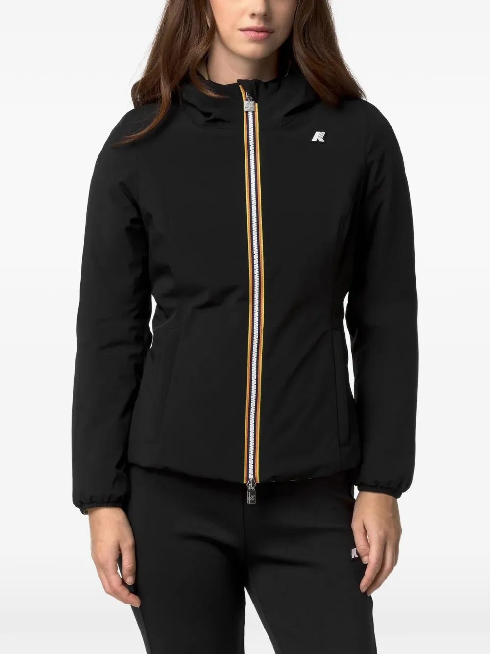 K-Way Lily reversible jacket Zwart