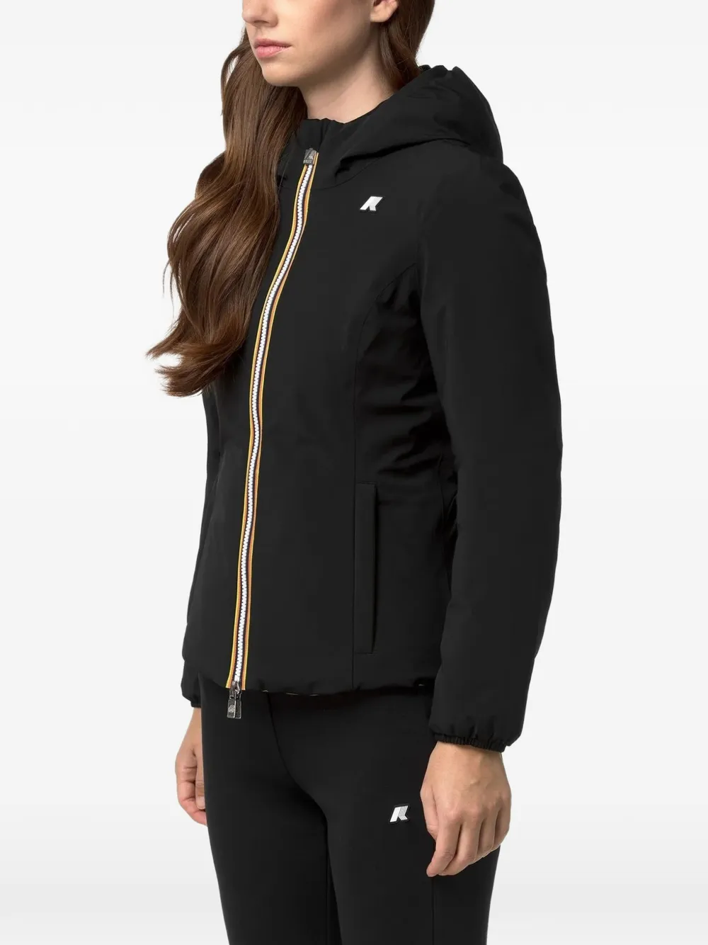 K-Way Lily reversible jacket Zwart