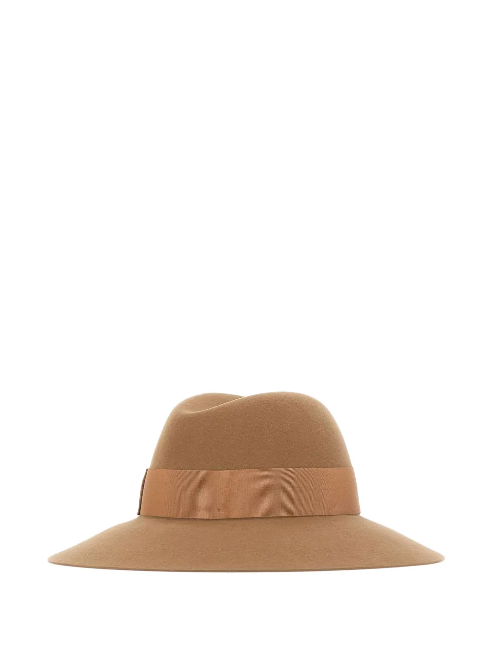 Borsalino Claudette bow-detail hat Beige