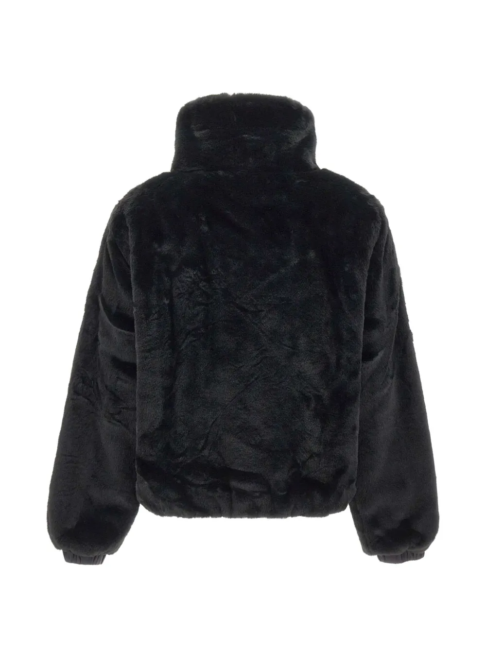 Save The Duck reversible faux-fur jacket Zwart