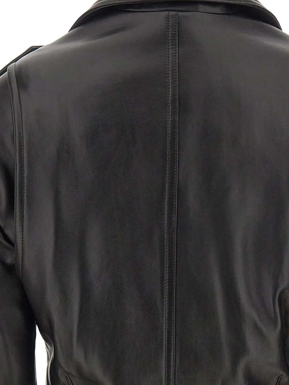 IRO Georgia leather biker jacket Zwart