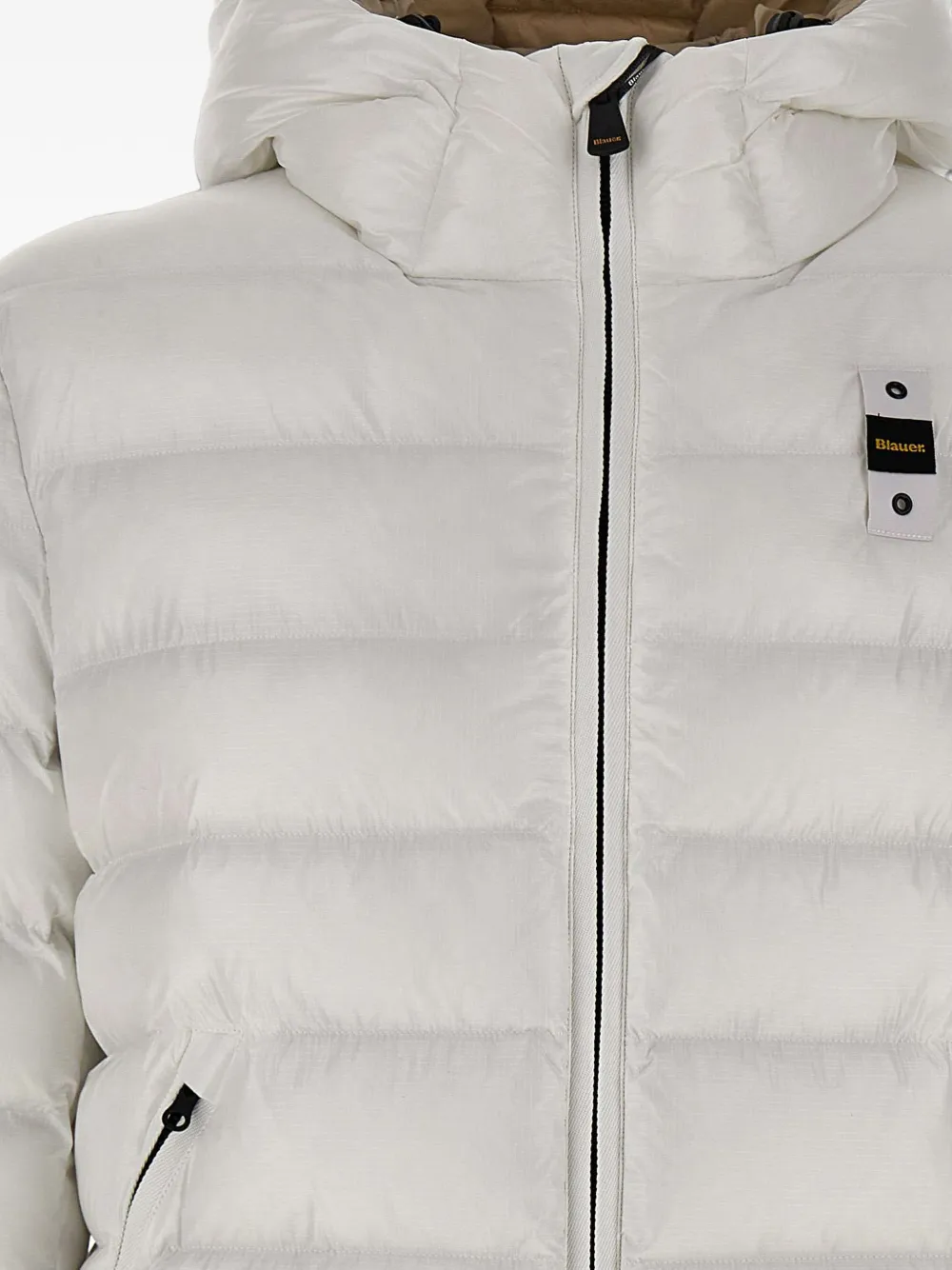 Blauer Adams quilted jacket Wit