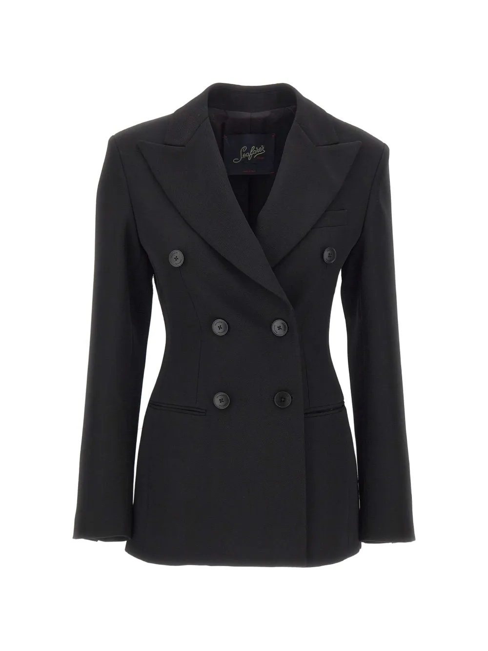 Seafarer Vanity double-breasted blazer - Noir