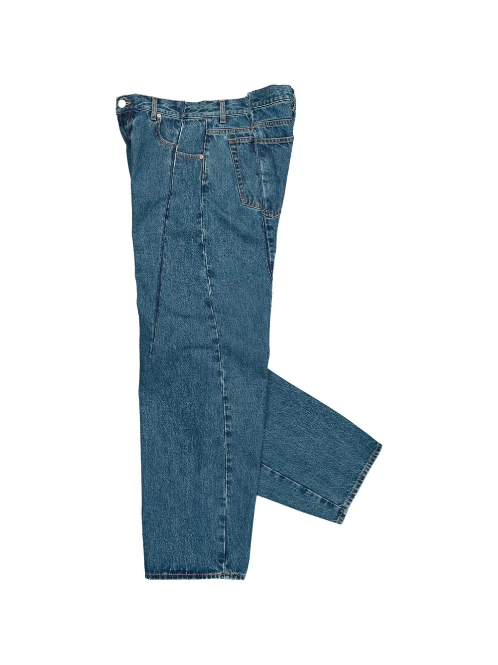 VETEMENTS wide-leg jeans Blauw