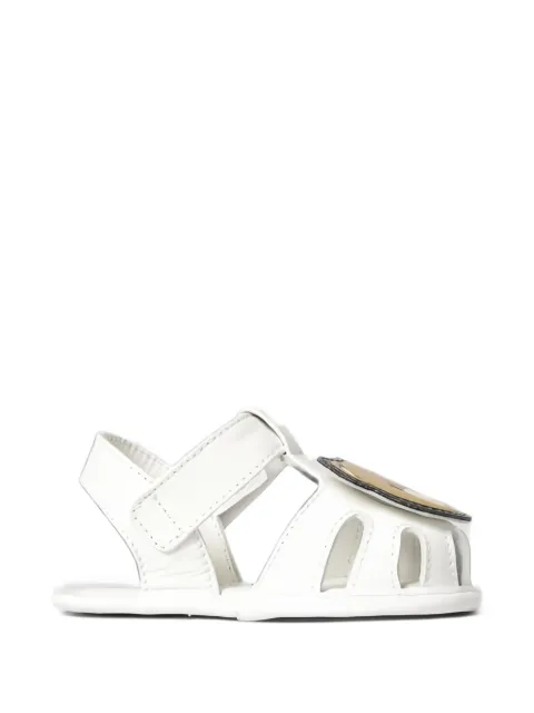 Moschino Kids Teddy Bear patch sandals