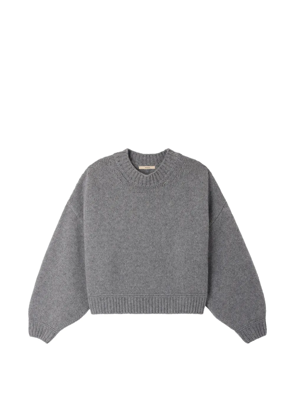 Sessùn Spero ribbed-knit drop-shoulder sweater - Grigio