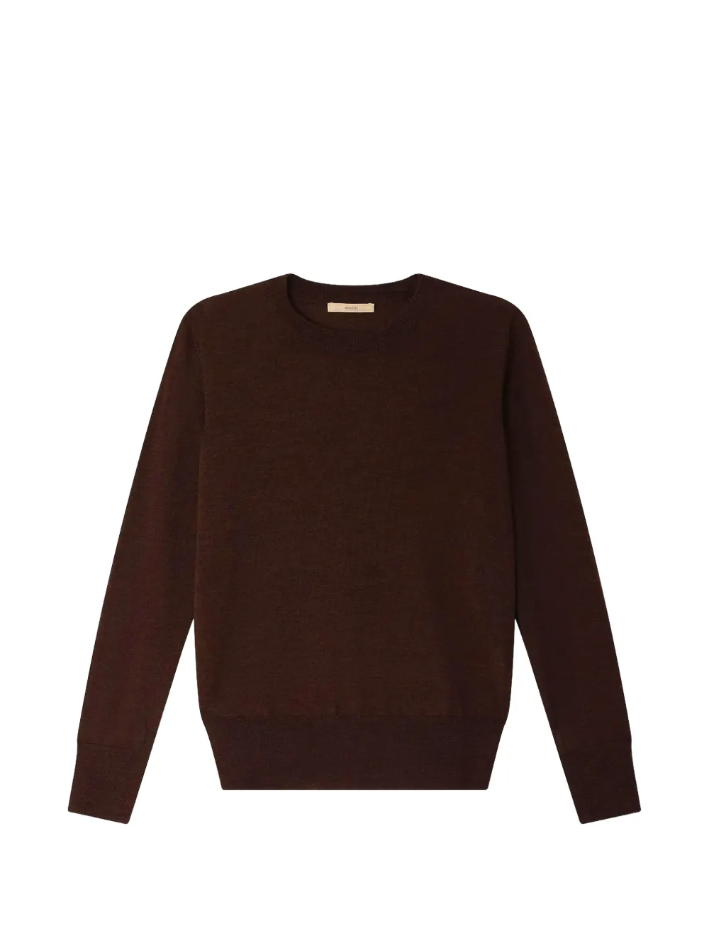 Sessùn Teshima slit-cuff sweater - Marrone