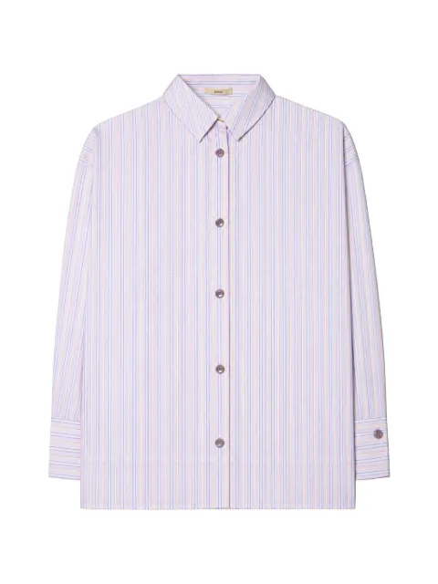 Sessùn Kojima vertical-stripe shirt