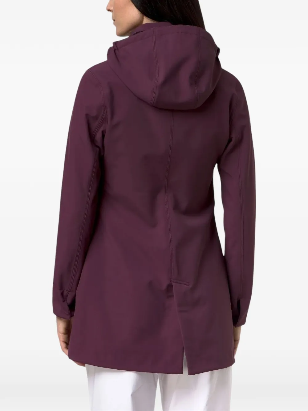 K-Way Mathy trenchcoat Paars