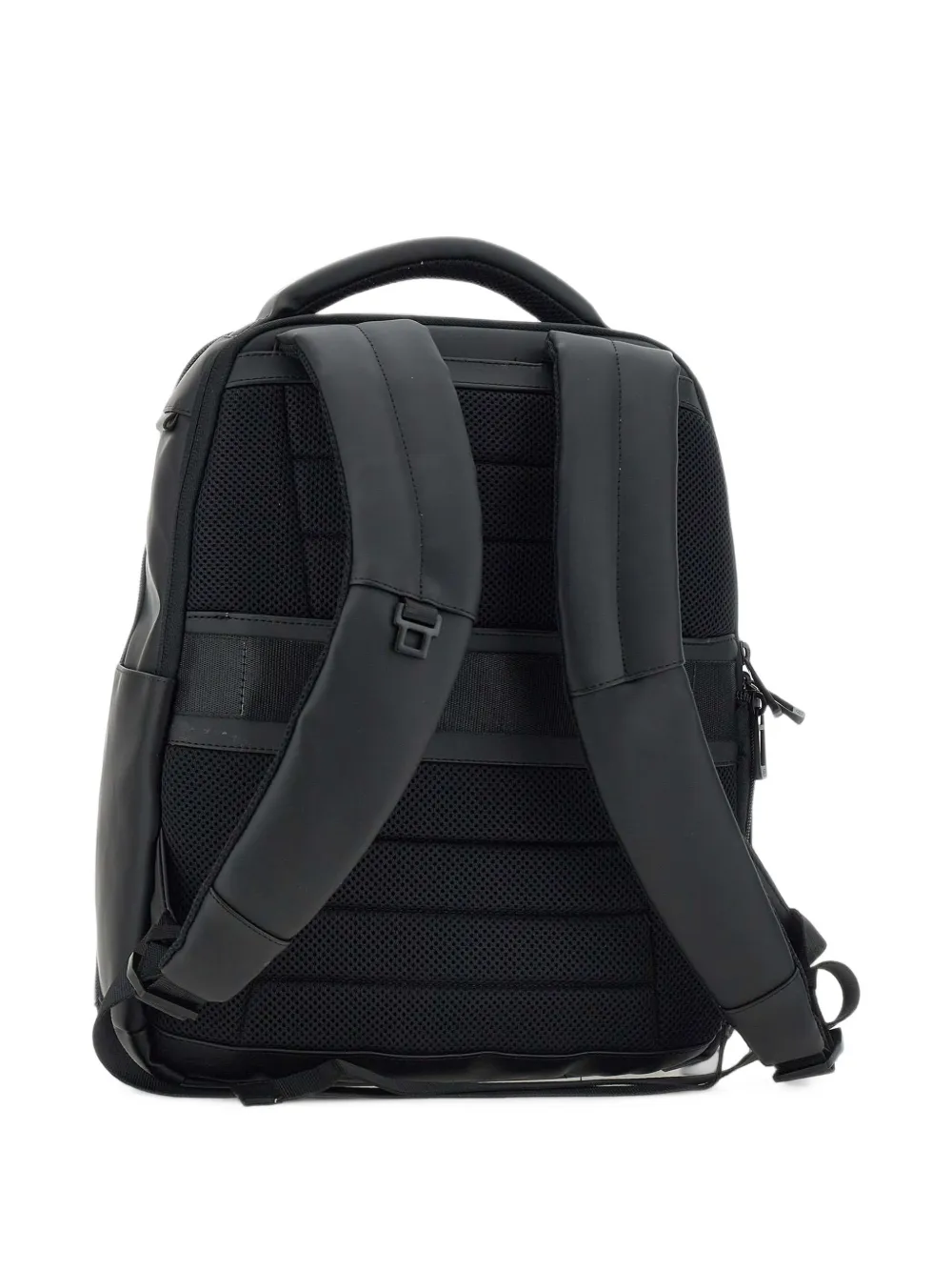PIQUADRO Wollem rubberised-effect backpack Zwart
