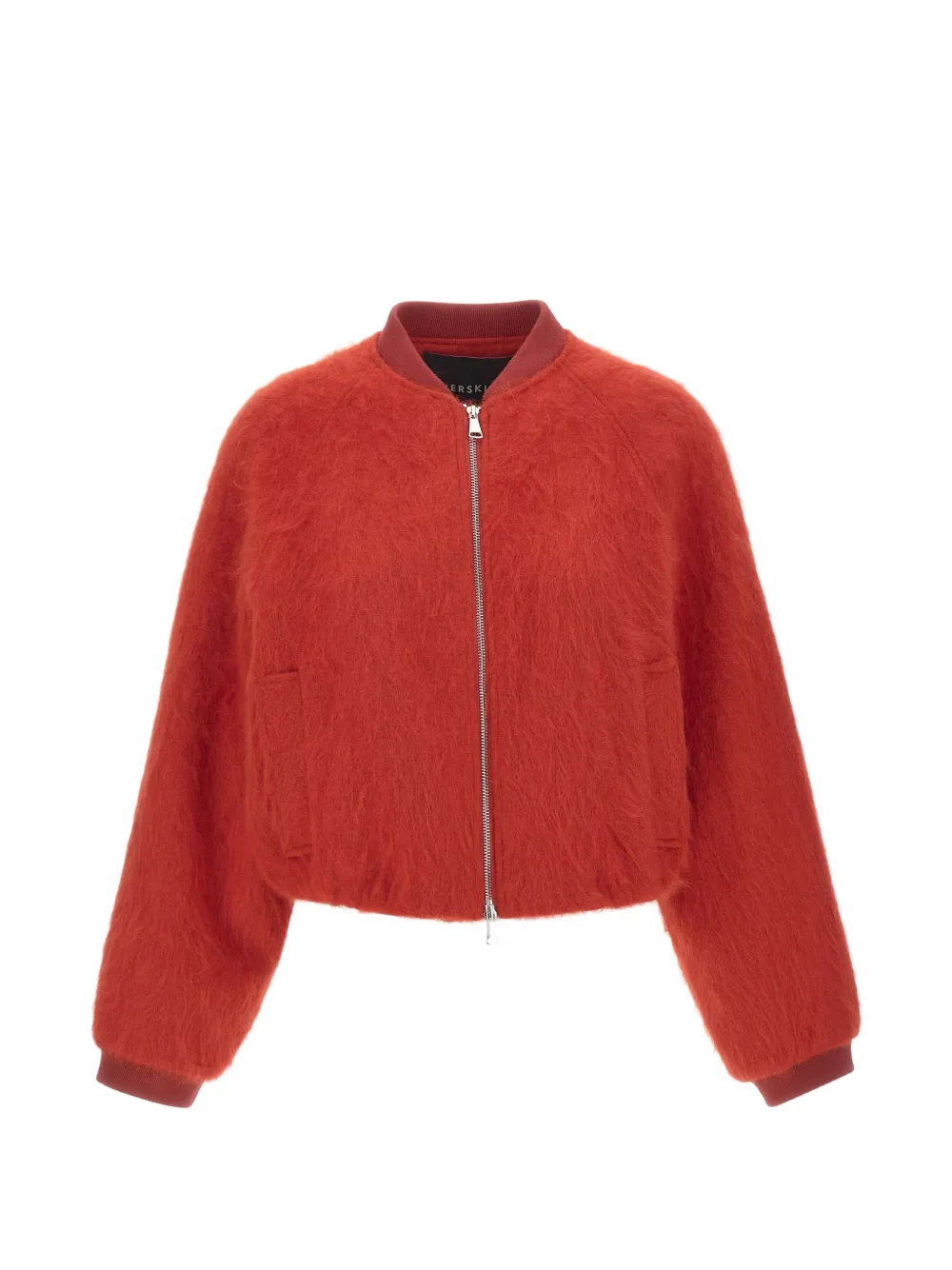 HERSKIND Jimi brushed-finish bomber jacket - Rot