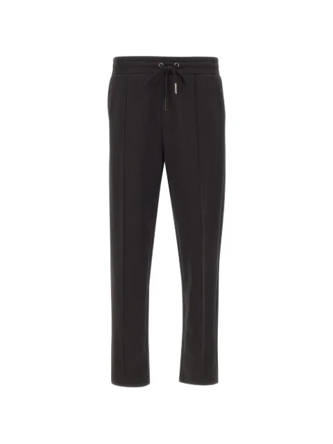 Iceberg stitched-pleat drawstring trousers