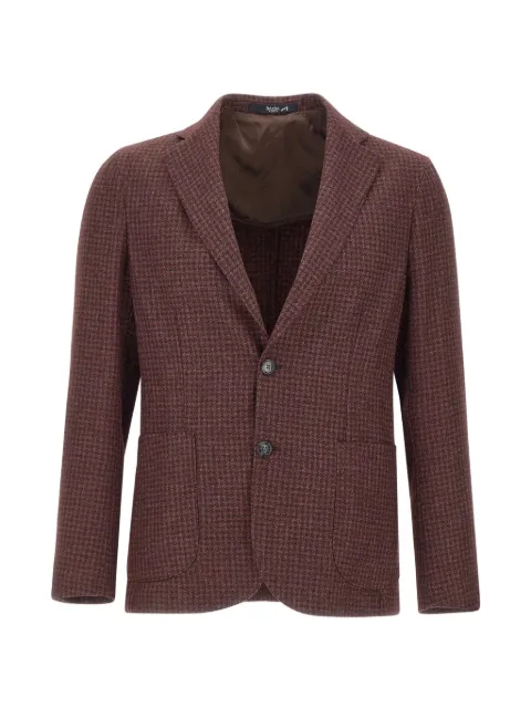 Barba Easy J Mono houndstooth blazer