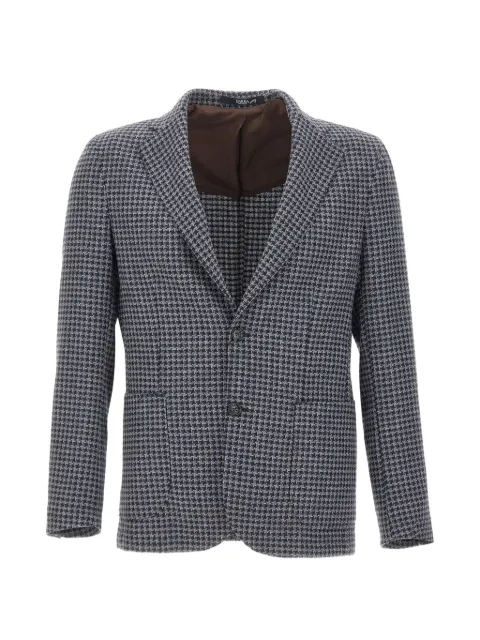 Barba Easy J Mono houndstooth blazer