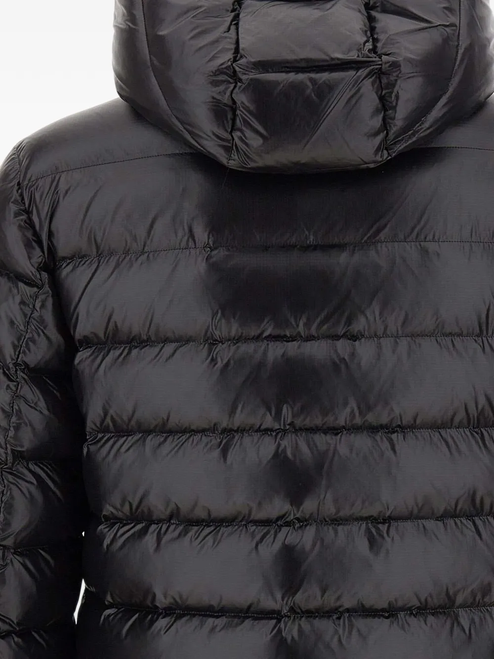 Blauer Adams quilted down jacket Zwart