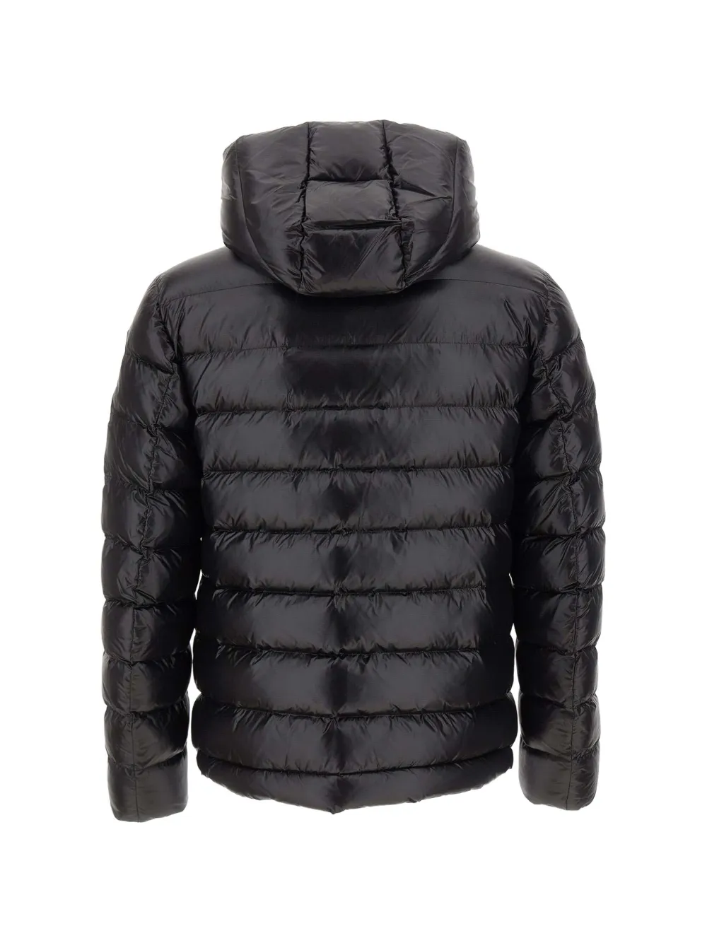 Blauer Adams quilted down jacket Zwart