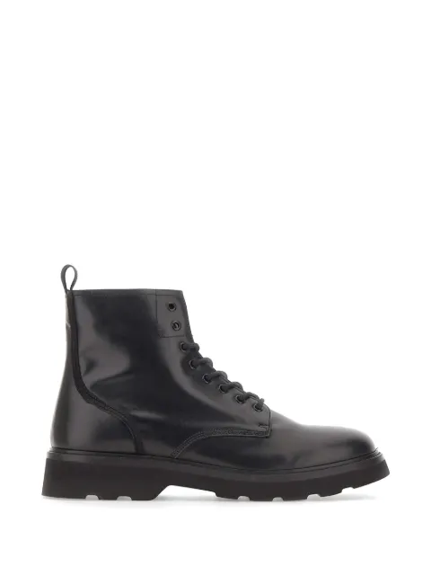 Woolrich lace-up leather boots