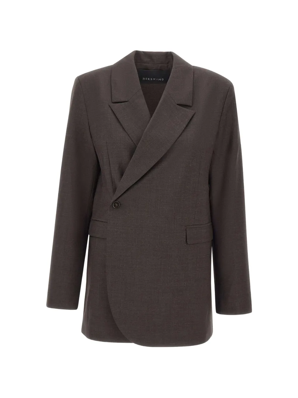 HERSKIND Lillith oversized blazer - Brown