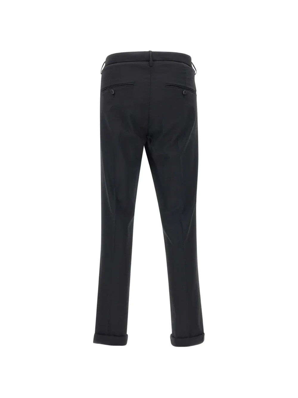 DONDUP Gaubert turn-up trousers Zwart