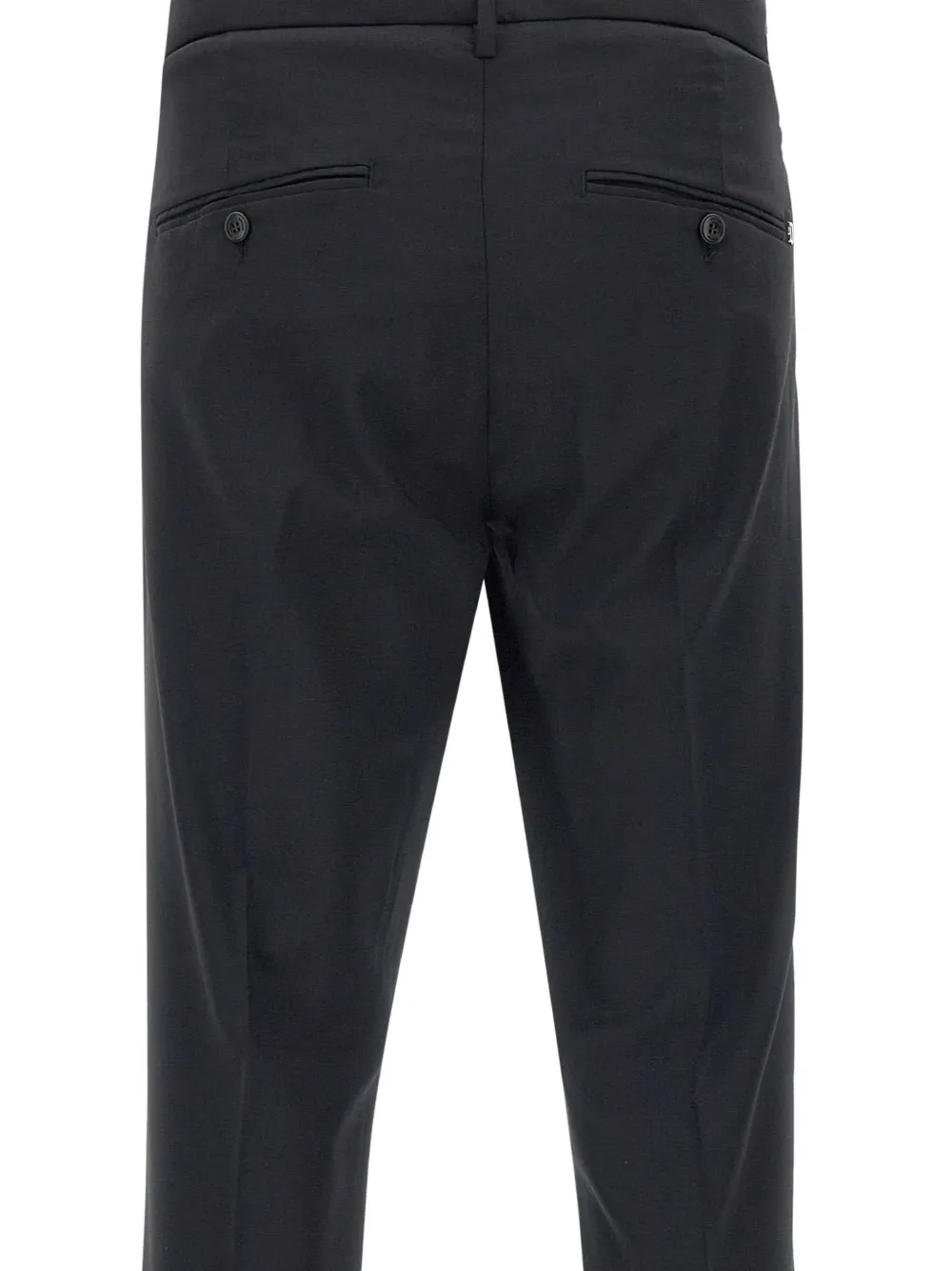 DONDUP Gaubert turn-up trousers Zwart
