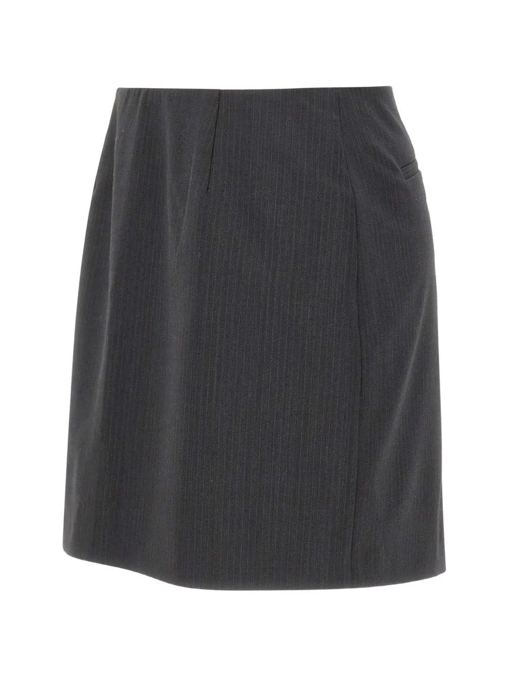 HERSKIND Debby mini-rok met krijtstreep Grijs