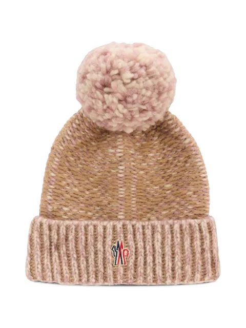 Moncler Grenoble pompom-detail beanie hat