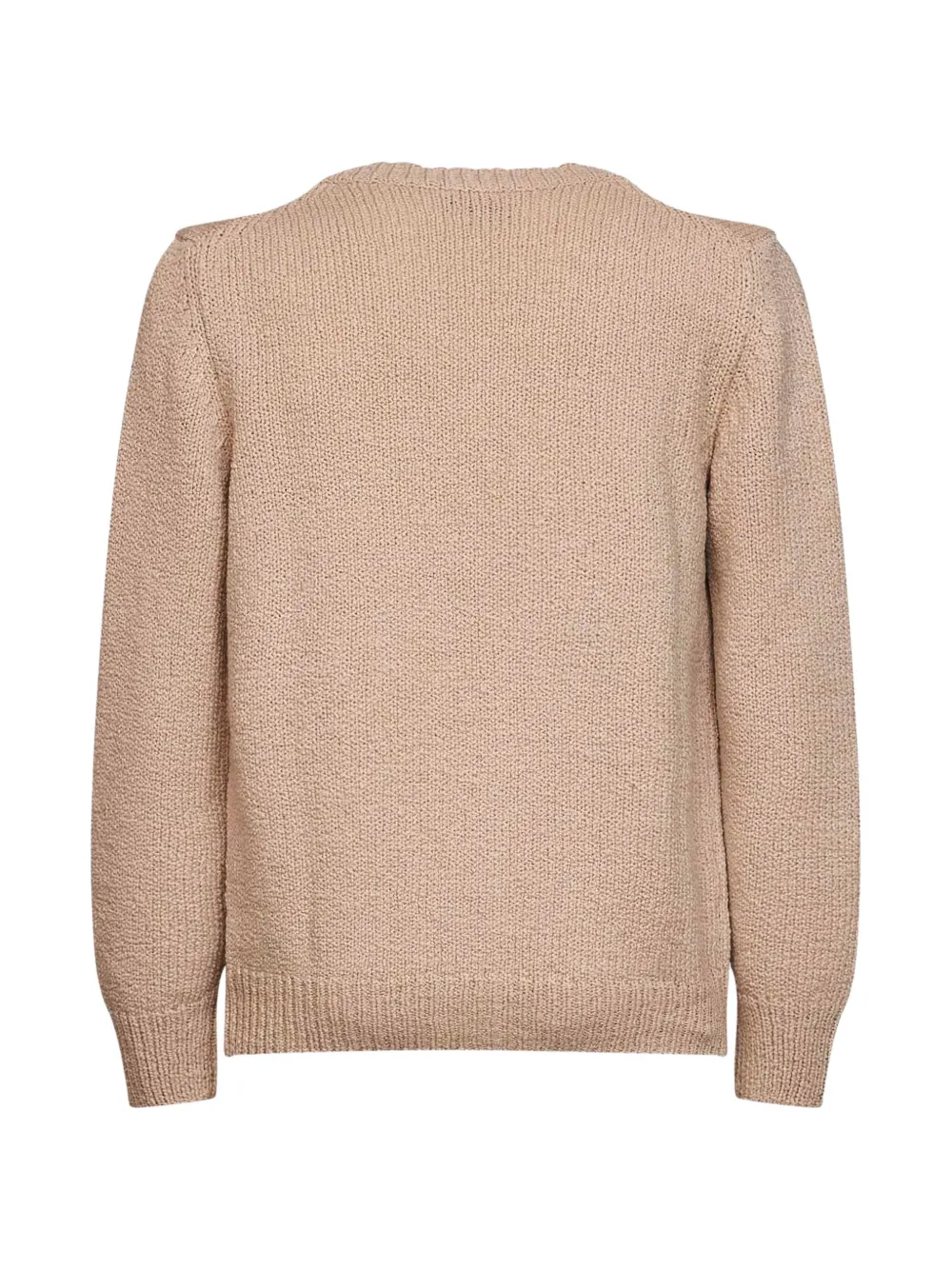 D4.0 V-neck cardigan Beige