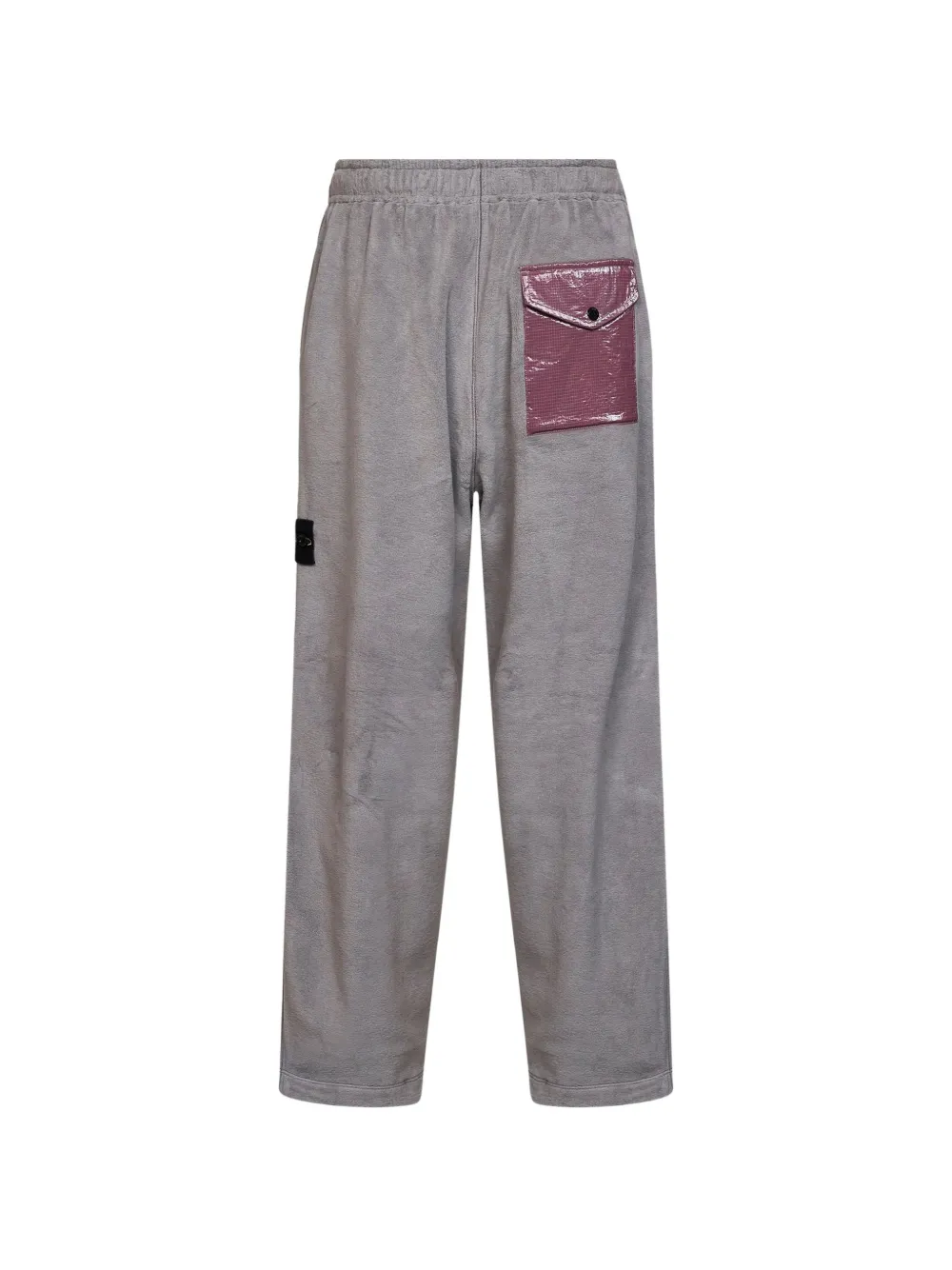 Stone Island logo-patch trousers Grijs