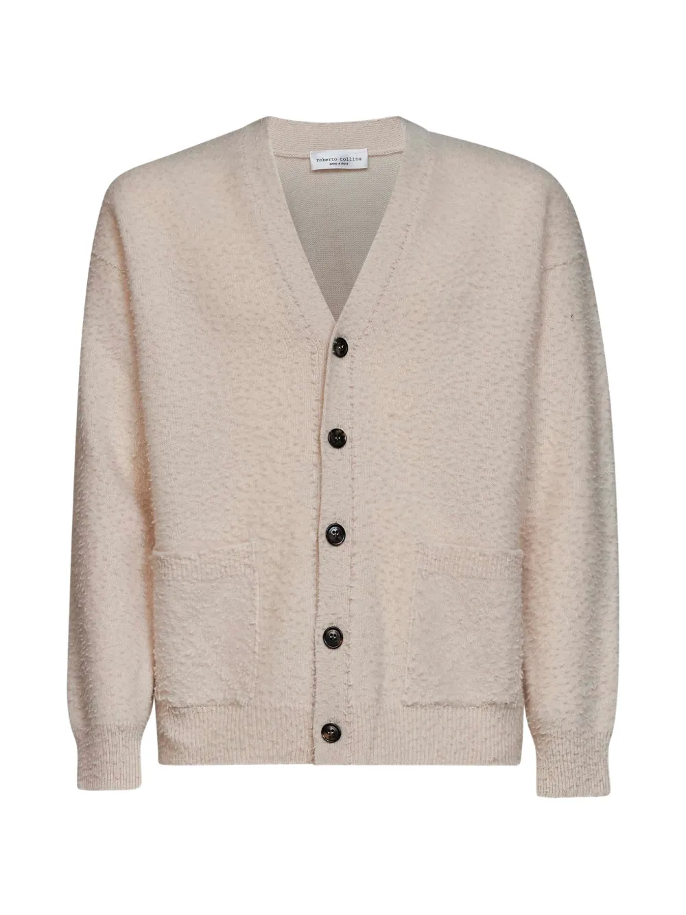 Roberto Collina button-up bouclé cardigan - Neutrals