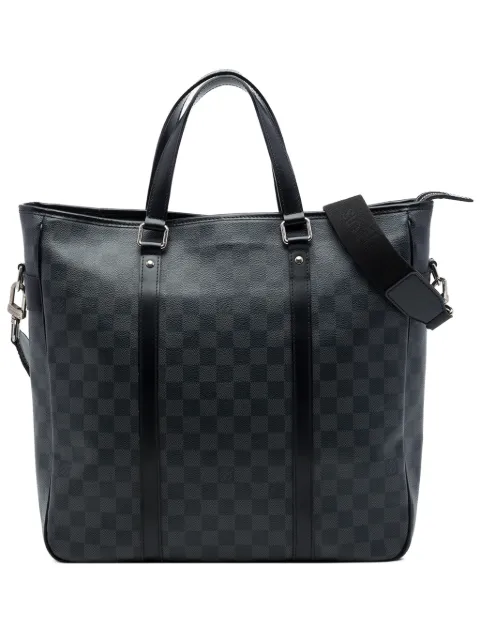 Louis Vuitton Pre-Owned 2011 Damier Graphite Tadao satchel