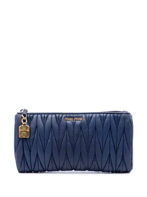 Miu Miu Pre-Owned Clutch Bags for Women - Shop on FARFETCH