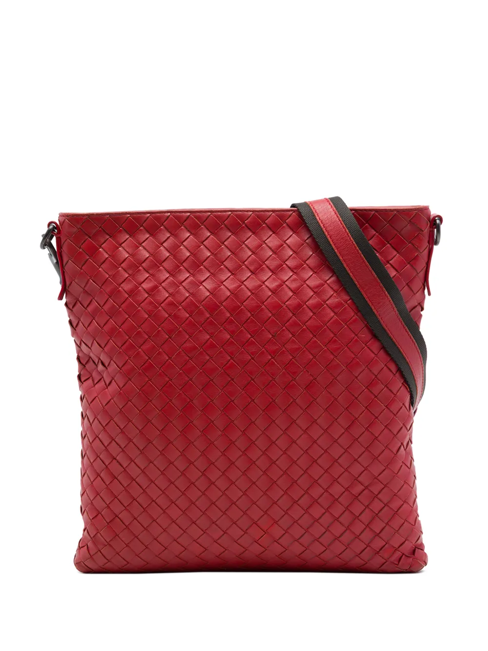Bottega Veneta Pre-Owned 2012-2026 Nappa Intrecciato VN crossbody bag - Rot