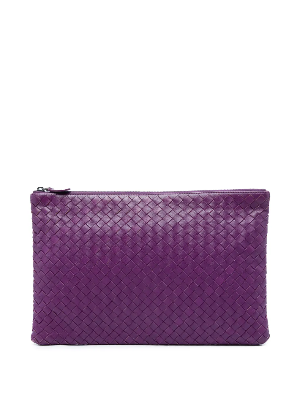 Bottega Veneta Pre-Owned 2012-2026 Nappa Intrecciato clutch bag - Violett