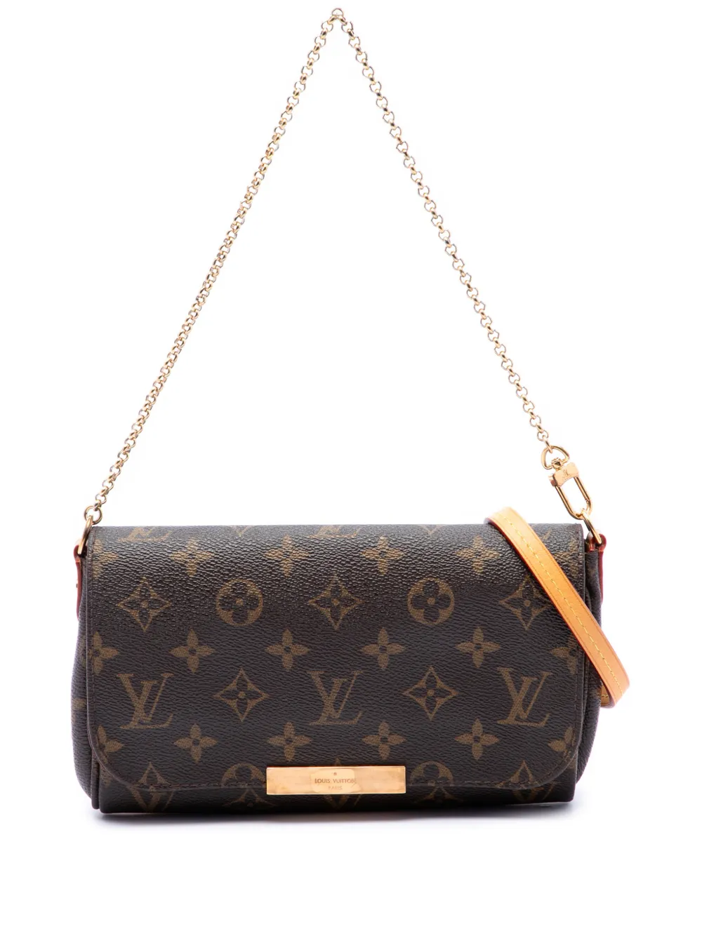 Louis Vuitton Pre-Owned 2013 Monogram Favorite PM satchel - Brown