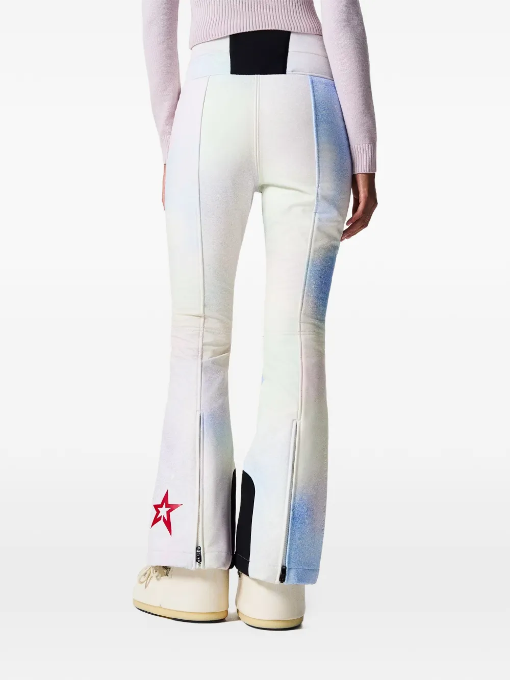 Perfect Moment high-waist Aurora flare ski pant Wit