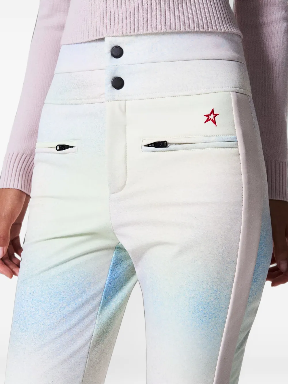 Perfect Moment high-waist Aurora flare ski pant Wit