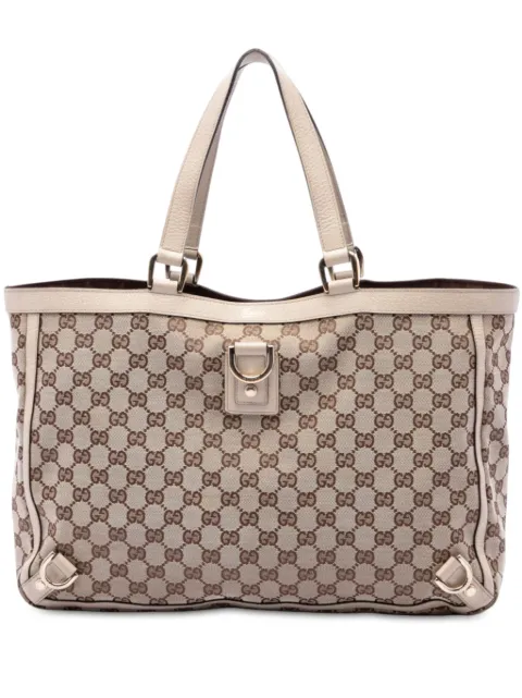 Gucci Pre-Owned 2000-2015 GG Canvas Abbey D Ring tote bag