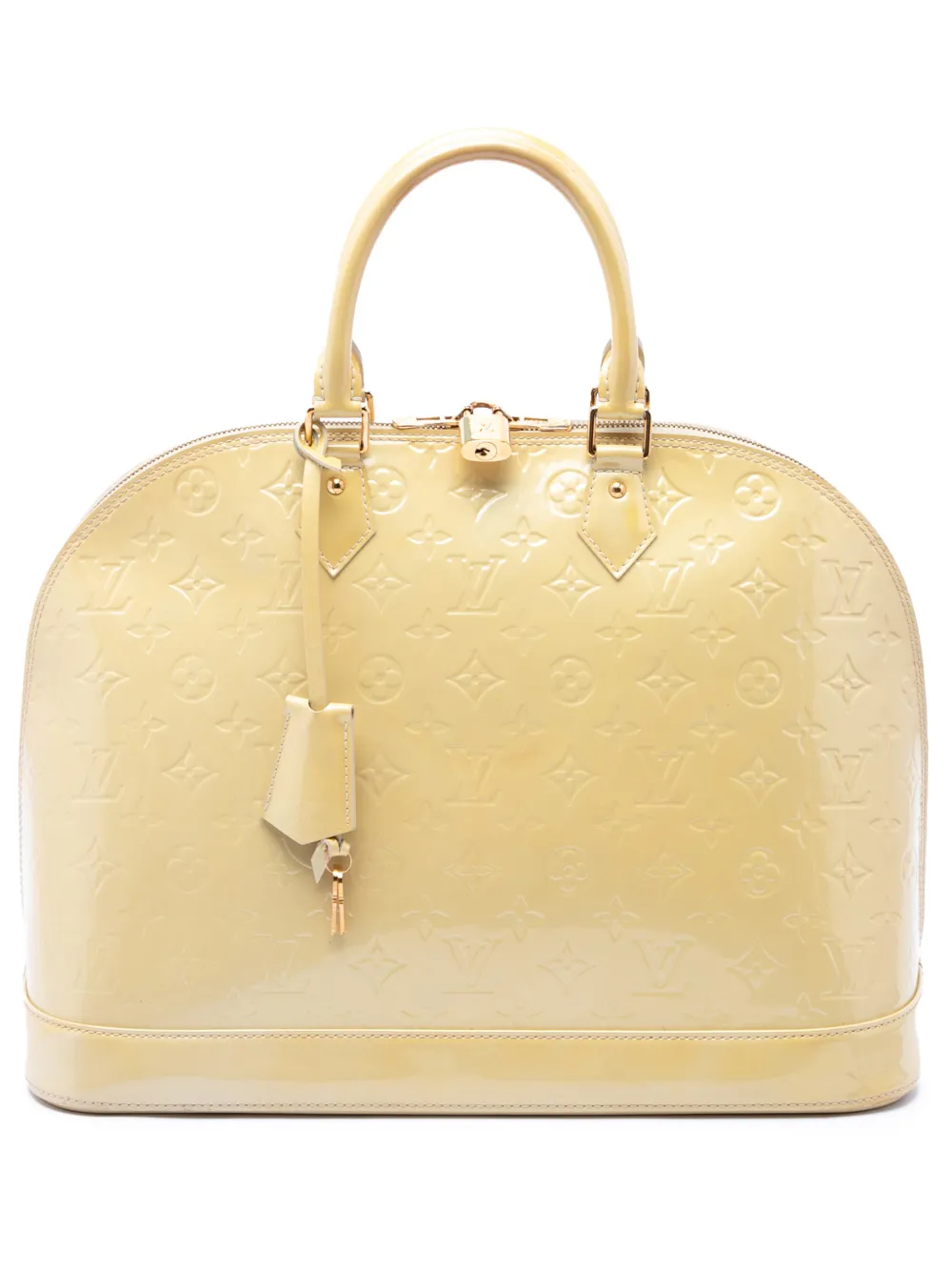 Louis Vuitton Pre-Owned 2010 Monogram Vernis Alma GM handbag - Toni neutri