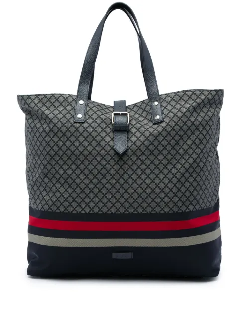 Gucci Pre-Owned 2016-2026 Diamante Nylon Web tote bag