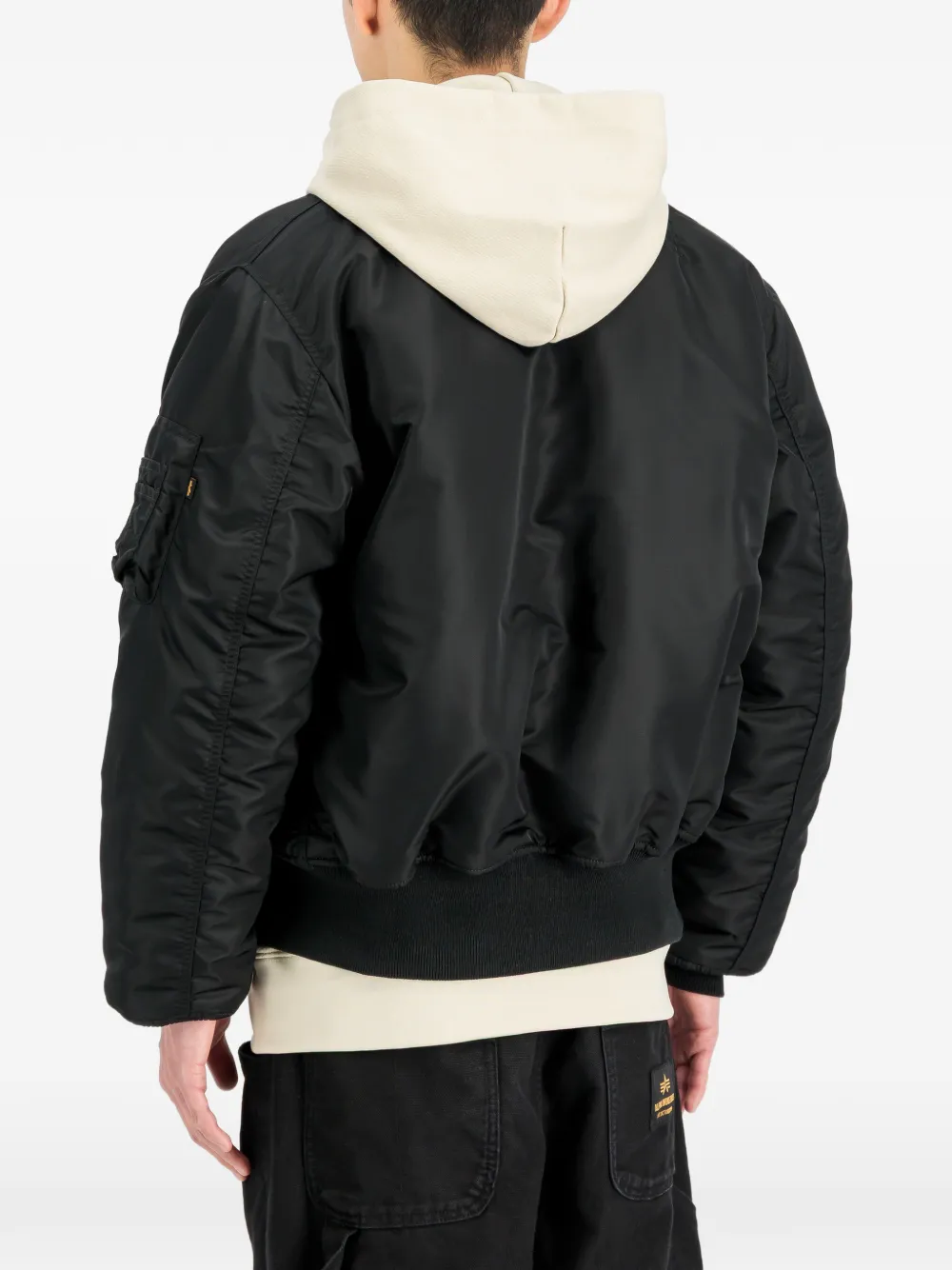 Alpha Industries MA-1 reversible bomber jacket Zwart