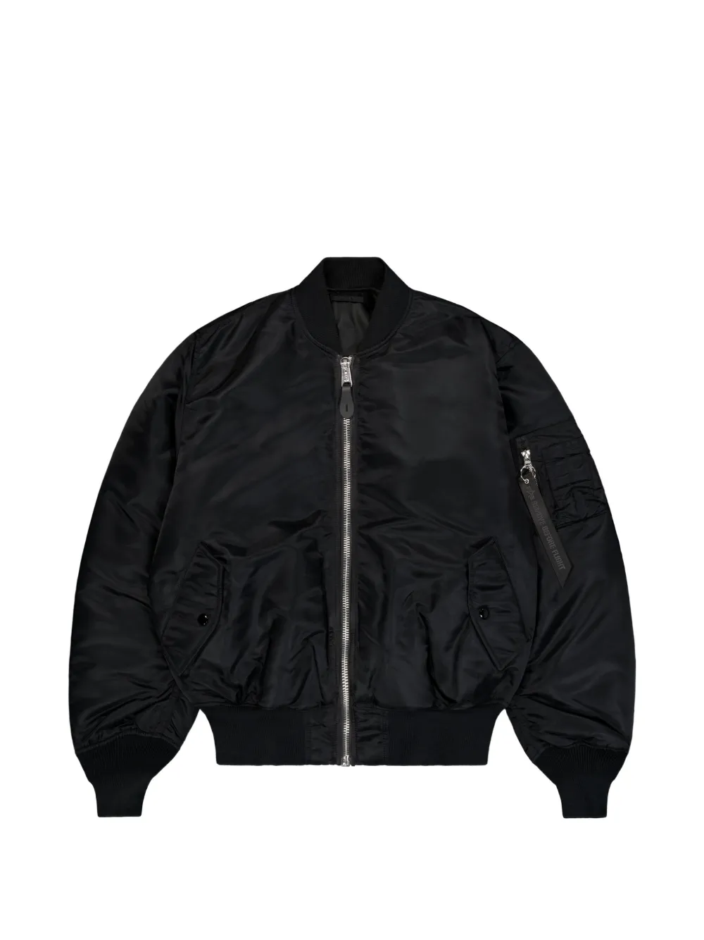 Alpha Industries MA-1 reversible bomber jacket Zwart