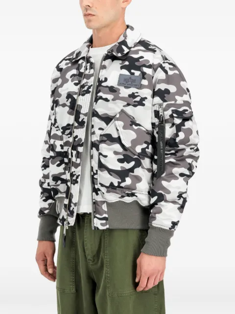 Alpha Industries CWU-45/P Base Camo UV loose-fit bomber jacket