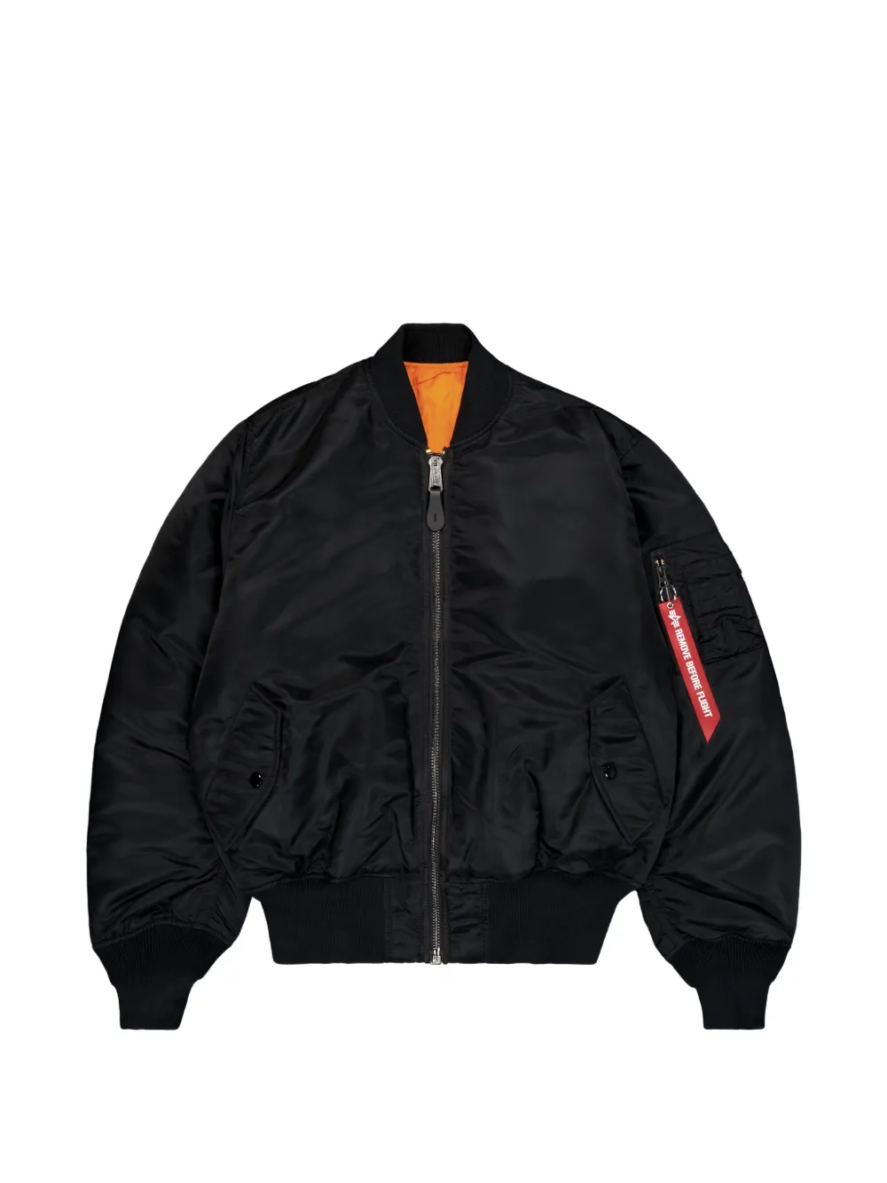 Alpha Industries MA-1 Heritage bomber jacket Zwart