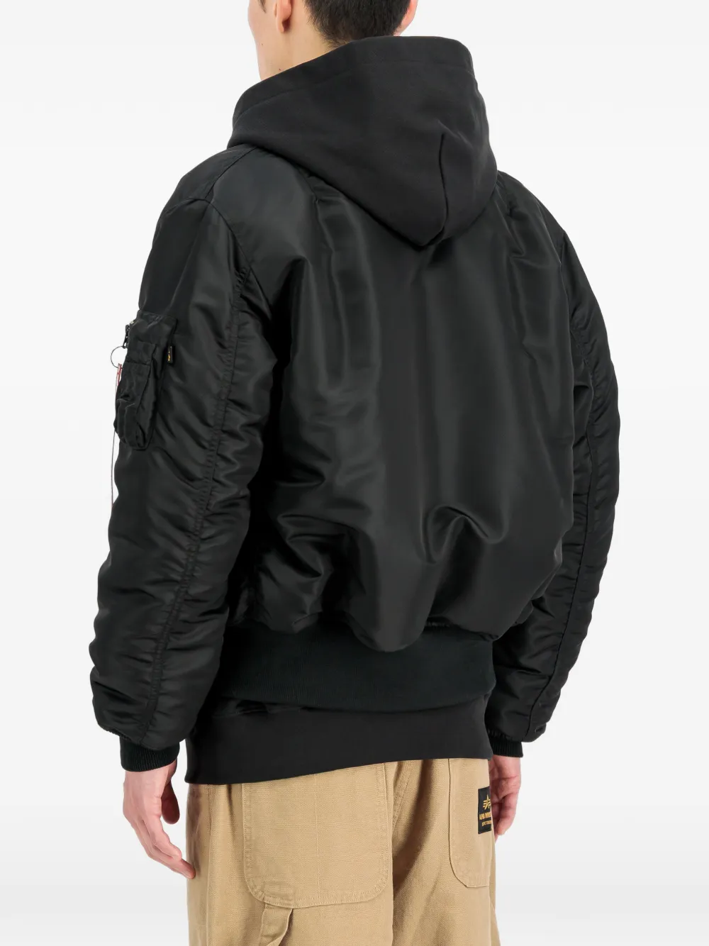Alpha Industries MA-1 Heritage bomber jacket Zwart