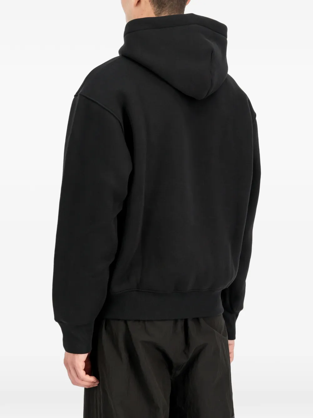 Alpha Industries Base UV loose-fit hoodie Zwart