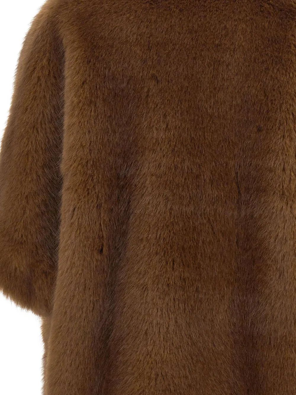 BB Couture Farrah jas van imitatiebont Bruin