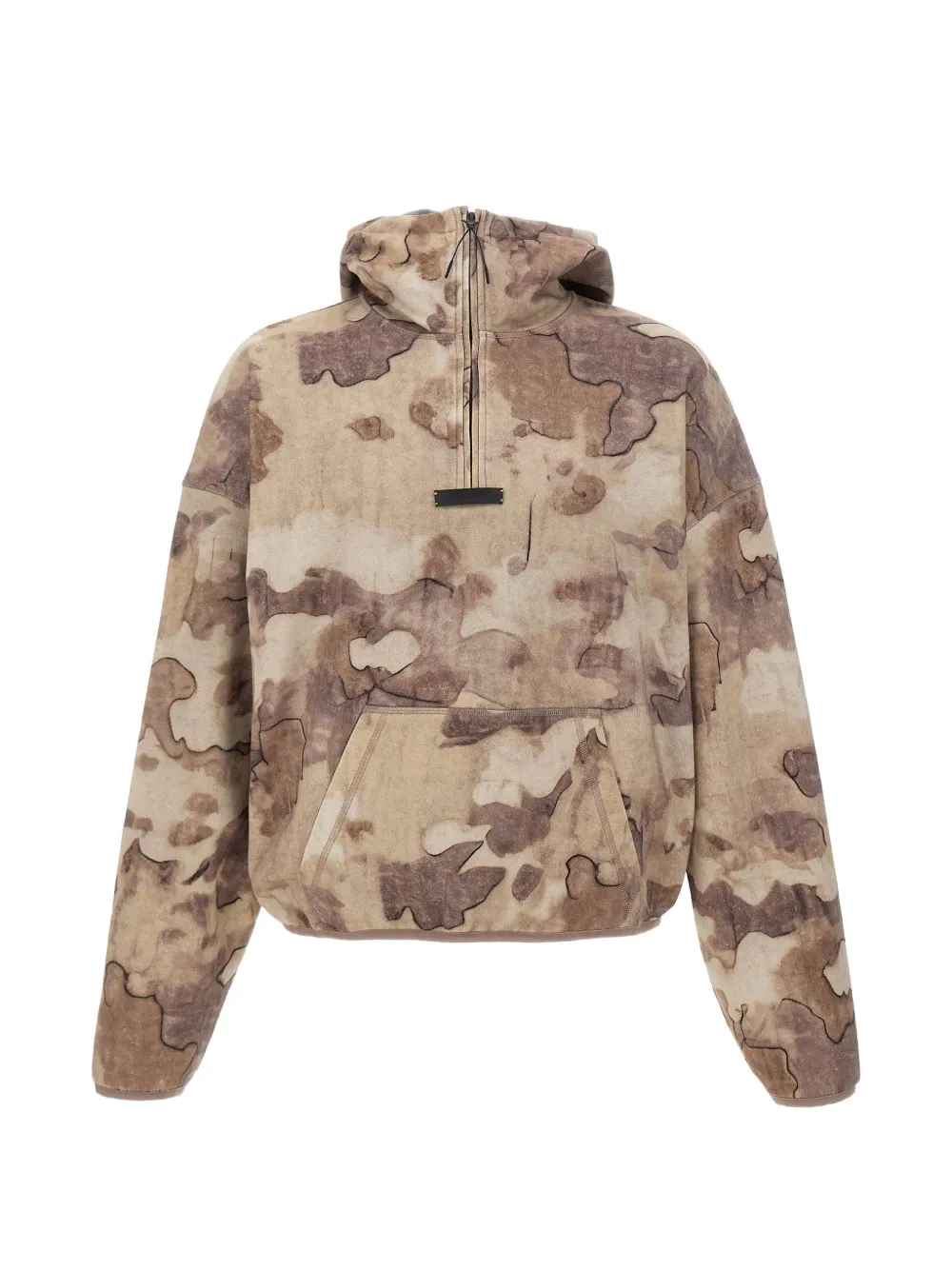 Represent Shuttle camouflage-print hoodie Beige