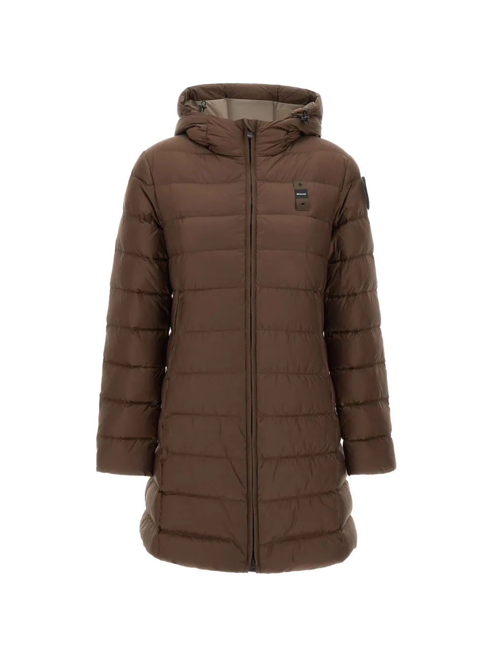 Blauer Agnes quilted down coat - Brown