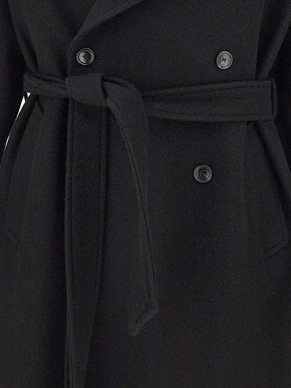 Tagliatore Heron double-breasted coat Zwart